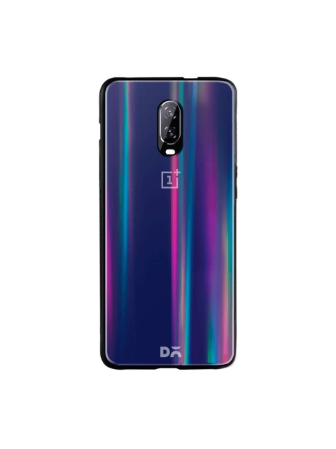 

DailyObjects Navy Blue OnePlus 6T Holographic Glass Case Cover
