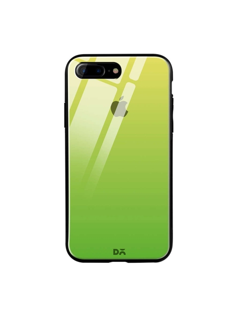 

DailyObjects Lime Green iPhone 7 Plus Glass Case Cover