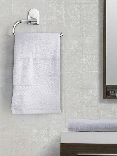 

BIANCA Set of 2 White Hand Towels