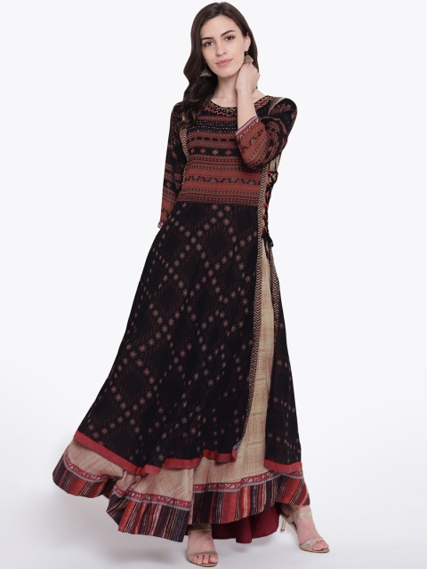 

Kvsfab Women Multicoloured Maxi Dress, Multi