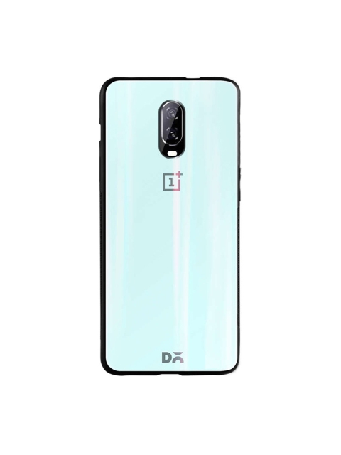 

DailyObjects Blue OnePlus 6T Holographic Glass Case Cover