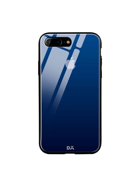 

DailyObjects Navy Blue iPhone 7 Plus Glass Case Cover