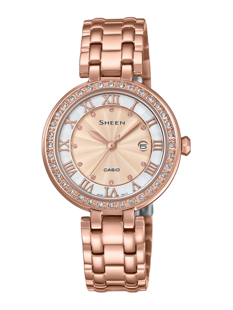 

Casio Sheen Women Rose Gold Analogue watch SX247 SHE-4034PG-4AUDR