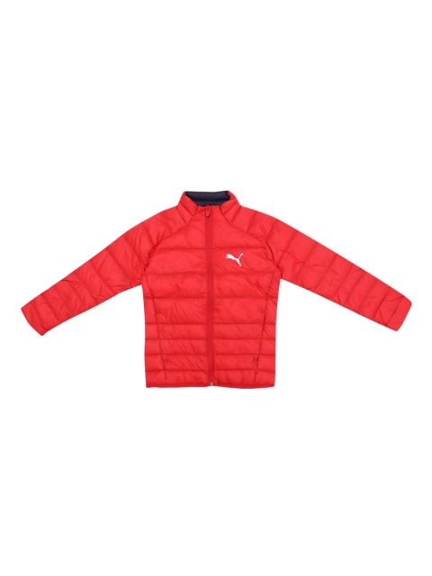 

Puma Boys Red Solid PWRWarm packLITE HD600 D JKT Ribbon Jacket