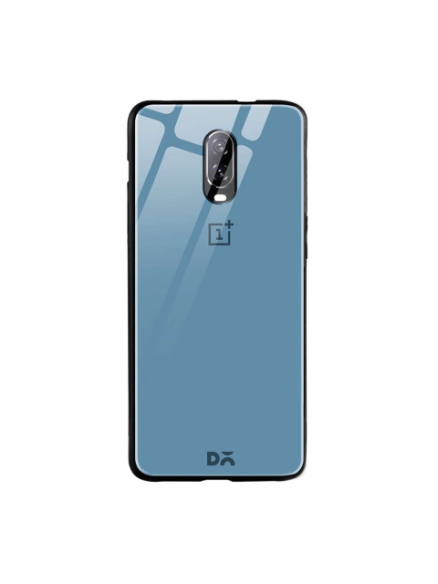 

DailyObjects Blue One Plus 6T Glass Case Cover