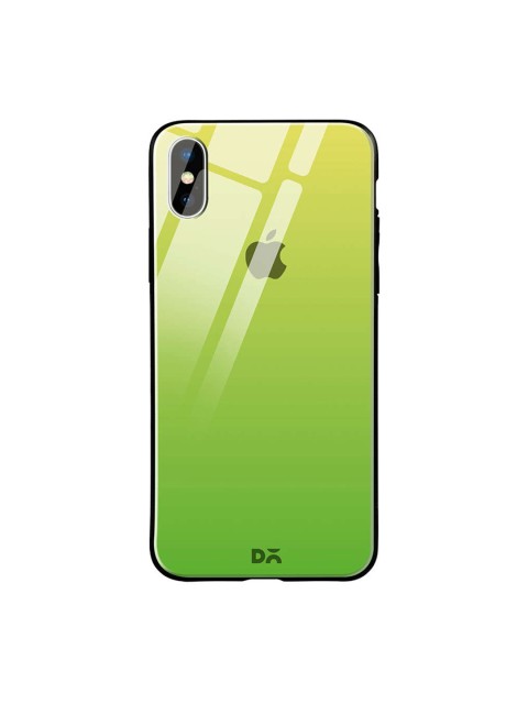 

DailyObjects Lime Green iPhone XS Glass Case