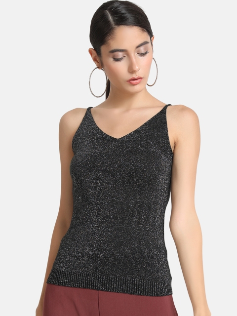 

Kazo Women Black Solid Top