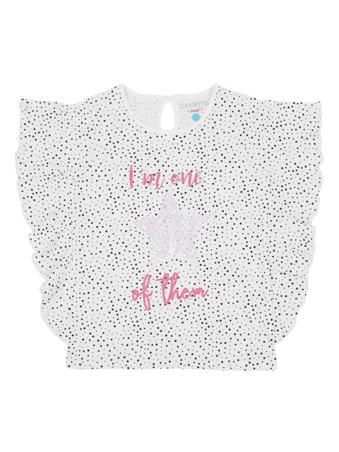

Pantaloons Junior Girls White Pure Cotton Printed Kaftan Top