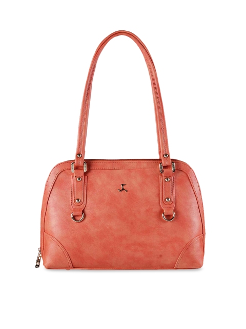

Mochi Orange Solid Shoulder Bag