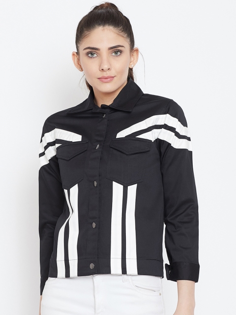 

Rider Republic Women Black Colourblocked Jacket