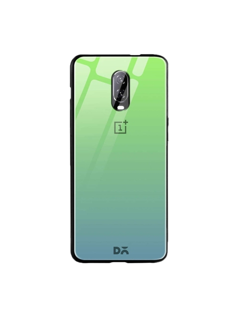 

DailyObjects Blue & Green One Plus 6T Glass Case Cover