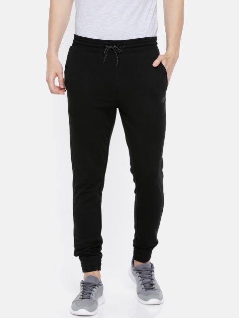 

4F Men Black Solid Slim-Fit Joggers