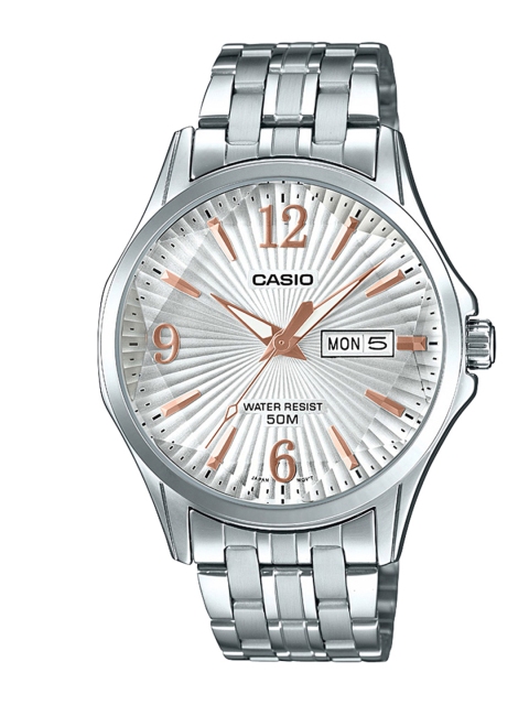 

Casio Enticer Men White Analogue watch A1558