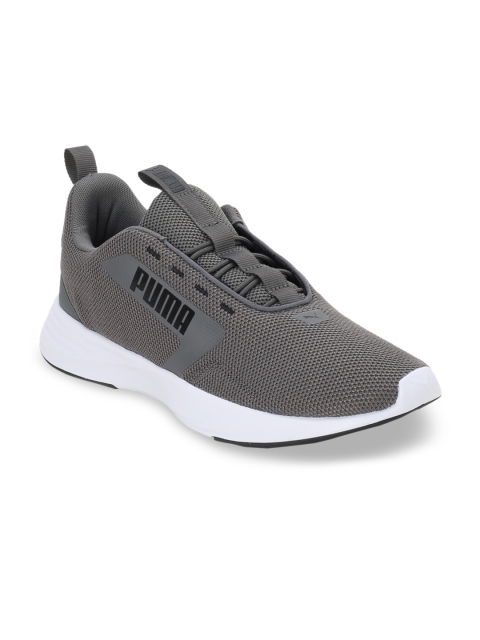 

Puma Unisex Grey Textile Running Shoes