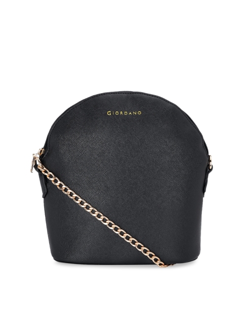 

GIORDANO Black Solid Sling Bag