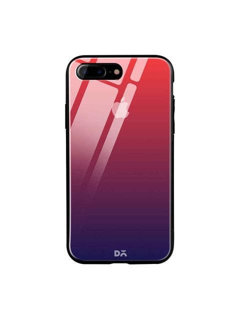 

DailyObjects Red & Blue iPhone 7 Plus Glass Case