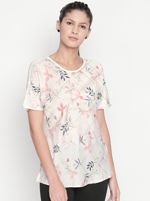 

Annabelle by Pantaloons Women Off-White Printed Top
