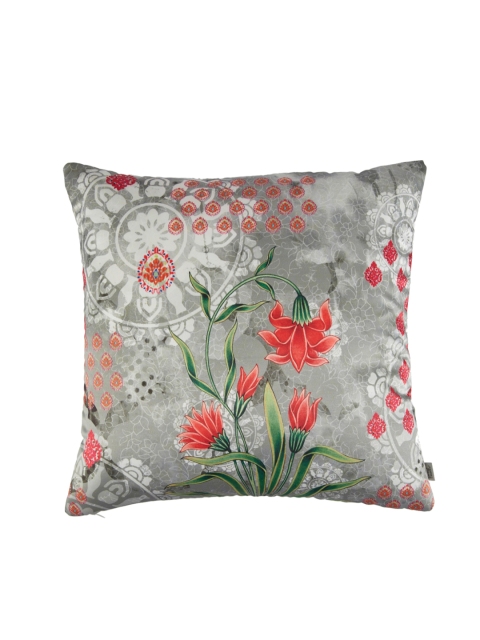 

Living Essence Multicoloured Single Floral Square Cushion Cover, Multi