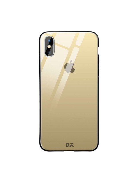 

DailyObjects Beige iPhone X Glass Case