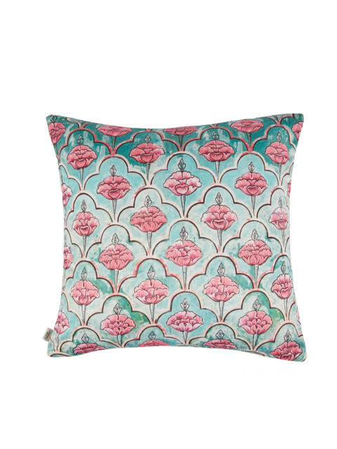 

Living Essence Multicoloured Single Floral Square Cushion Cover, Multi