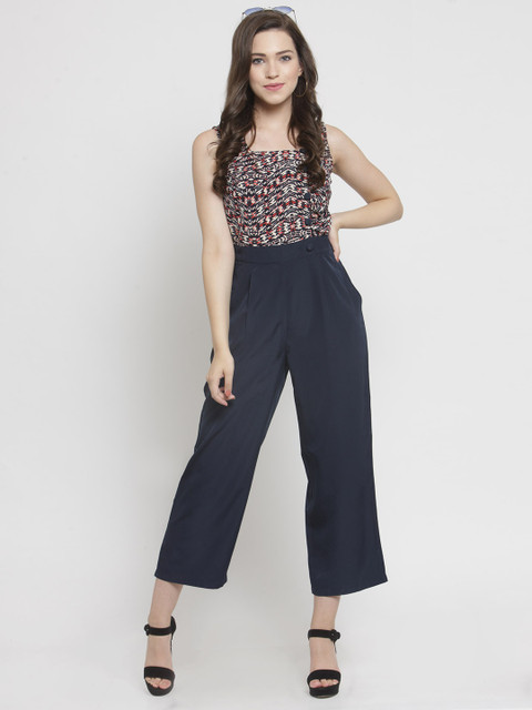 

Magnetic Designs Blue Printed Jumpsuit