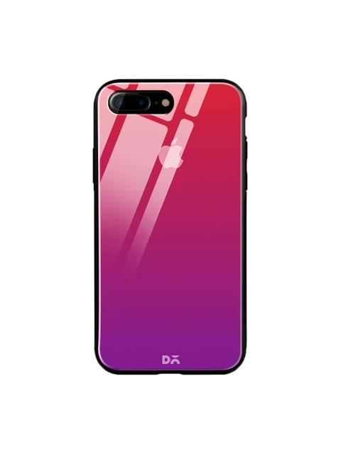

DailyObjects Pink & Purple iPhone 7 Plus Glass Case Cover