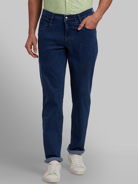 

Parx Men Blue Regular Fit Mid-Rise Clean Look Jeans