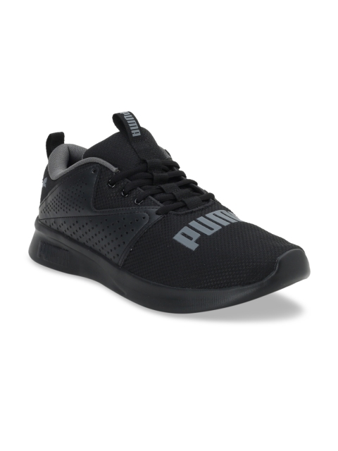 

Puma Unisex Black Textile Running Shoes