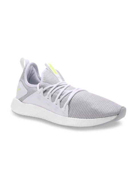 

Puma Men White Textile NRGY Neko Knit Running Shoes