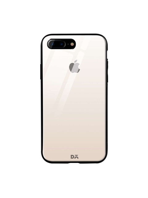 

DailyObjects Cream-Coloured iPhone 7 Plus Glass Case Cover