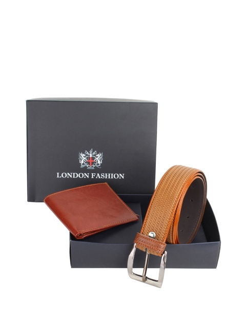 

LONDON FASHION Men Brown Accessory Gift Set