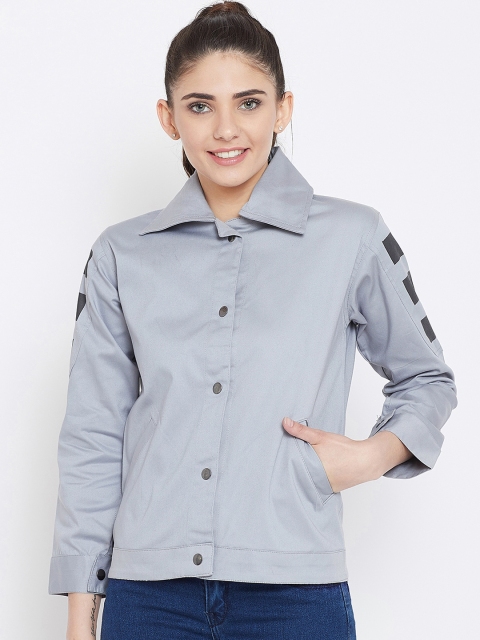 

Rider Republic Women Grey Solid Jacket