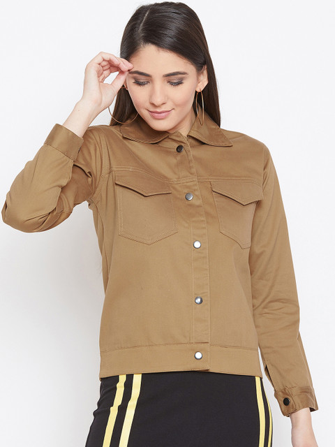 

Rider Republic Women Brown Solid Jacket