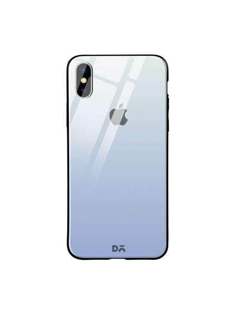 

DailyObjects Blue iPhone XS Max Glass Case Cover