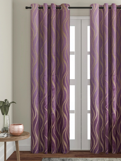 

VRINDA Mauve Door Curtain