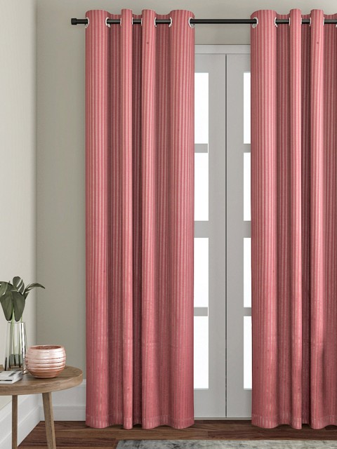 

VRINDA Purple Single Door Curtain