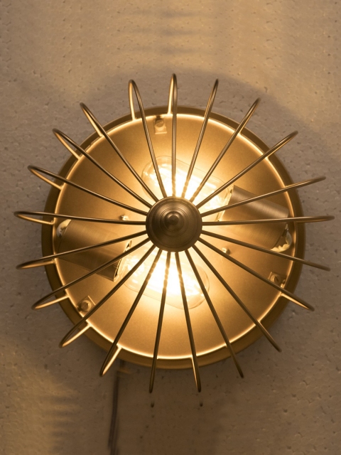 

Fos Lighting Gold-Toned Solid Ceiling Lamp