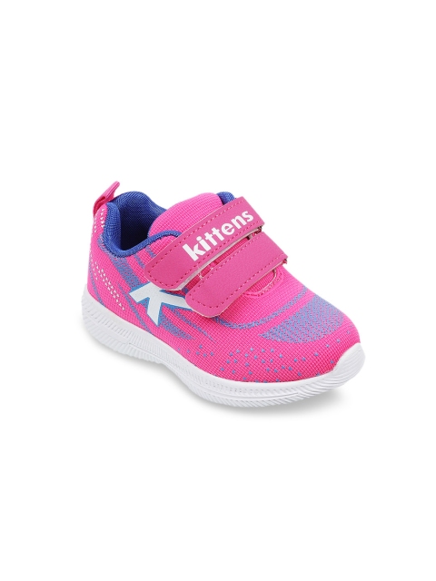 

Kittens Girls Pink Slip-On Sneakers