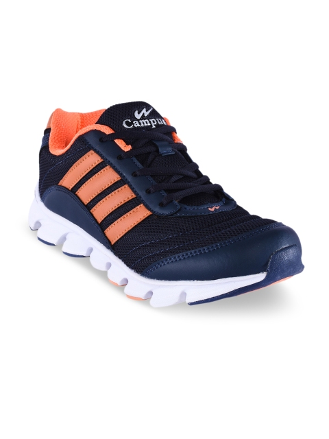 

Campus Women Navy Blue Mesh Running Shoes