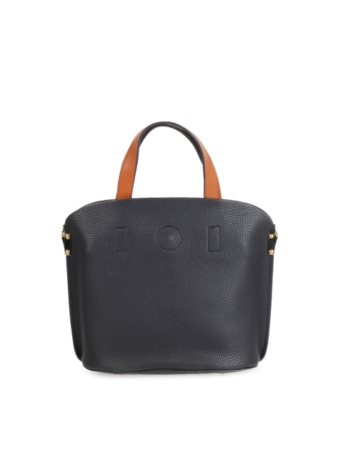 

Mochi Black Solid Handheld Bag
