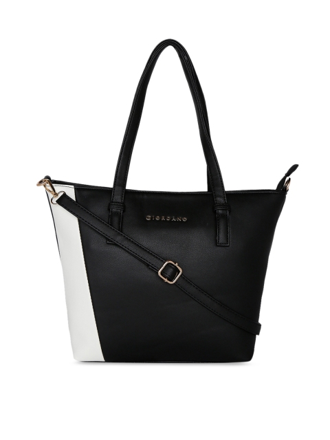 

GIORDANO Black & White Colourblocked Shoulder Bag
