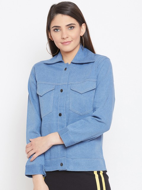 

Rider Republic Women Blue Solid Jacket