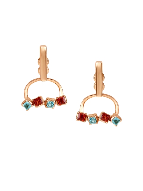 

Mia by Tanishq 14KT Rose Gold Drop Earrings
