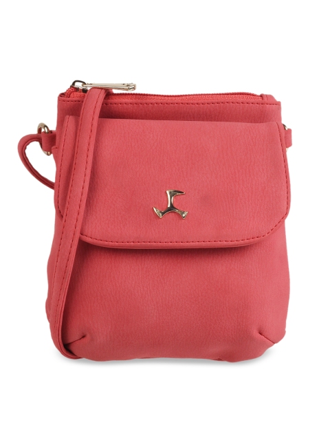 

Mochi Red Solid Sling Bag