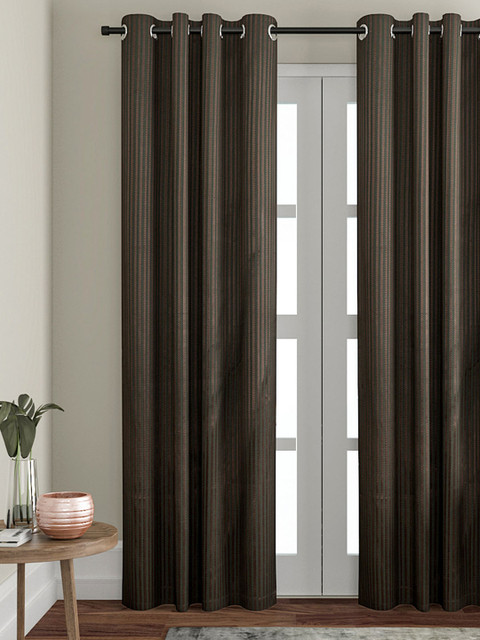 

VRINDA Green Single Door Curtain