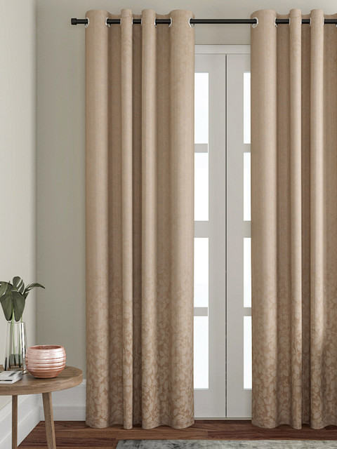 

VRINDA Beige Single Door Curtain