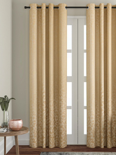 

VRINDA Beige Single Door Curtain