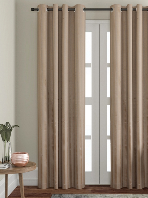 

VRINDA Beige Single Door Curtain