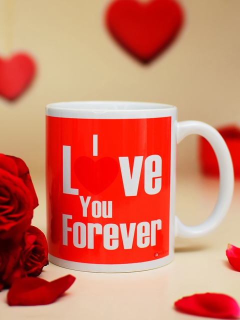 

Archies Love Gifts White & Red Printed Coffee Mug
