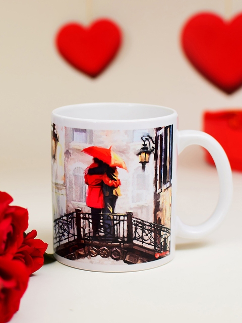 

Archies White & Red Printed Ceramic Coffee Mug